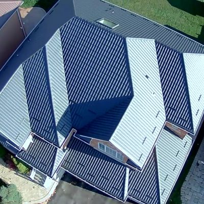 metal roof installation by dream roof